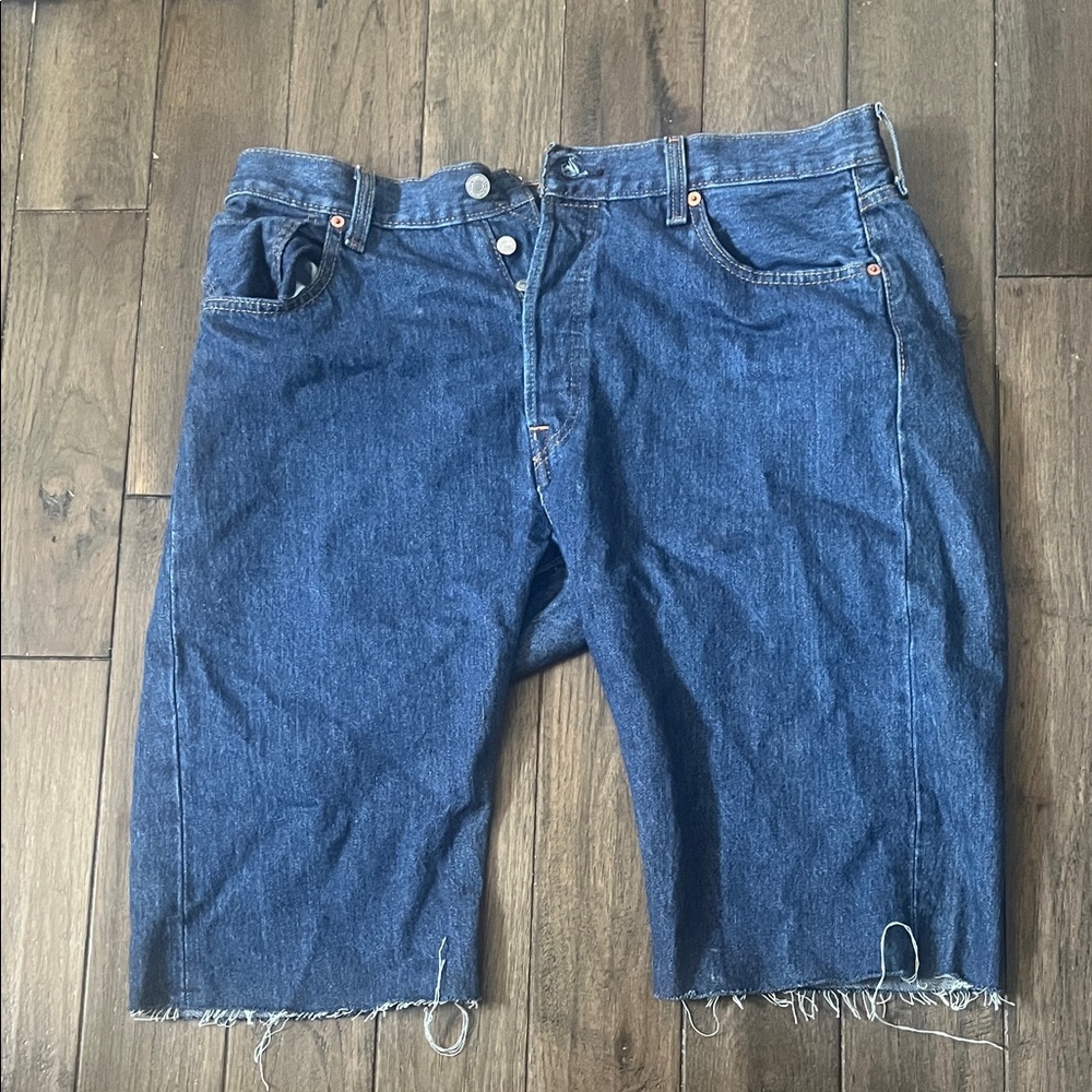 Blue Denim Men's Shorts